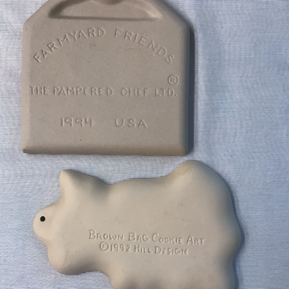 Ceramic Cookie Molds Vintage - Picture 4 of 4